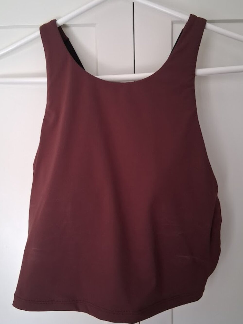 Athleta Palm Conscious Crop Bikini Top A-C Cup
